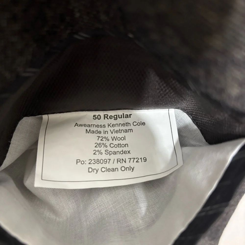 Kenneth Cole Charcoal Blazer